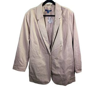 NWOT Denim 24/7 Notch Collar Blazer Suit Jacket size 24W